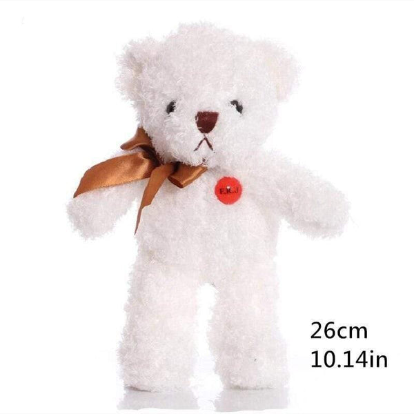 Lovely Soft Teddy Bear Plush Toy Stuffed Animals Accompany Toy Playmate Doll PP Cotton Kitds Toys Christmas Birthday Gifts