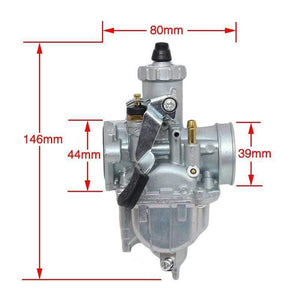 Planet Gates 26mm Carburetor VM22 Carb For Lifan YX SSR CRF50 CRF70 140 125 110 cc Engine Mikuni Pit Dirt Bike ATV