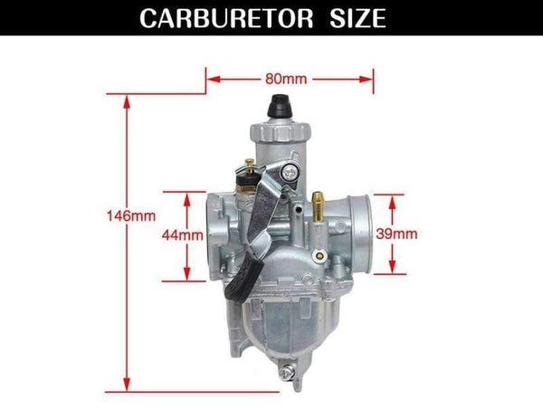 Planet Gates 26mm Carburetor VM22 Carb For Lifan YX SSR CRF50 CRF70 140 125 110 cc Engine Mikuni Pit Dirt Bike ATV