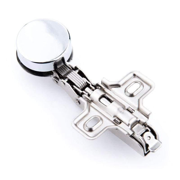 26mm Cups Mini Glass Hinge Damping Hydraulic Buffer Glass Furniture Wine Cabinet Display Cabinet Door Aircraft Hinges 1PCS