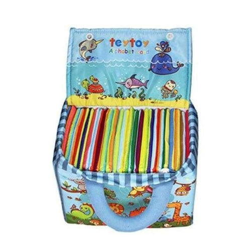 Planet Gates 26PCS cards Baby Early Learning Toys For Children Alphabet&Letters Montessori Soft Cards Books For Toddlers Activity Baby Toys 0-24 Months