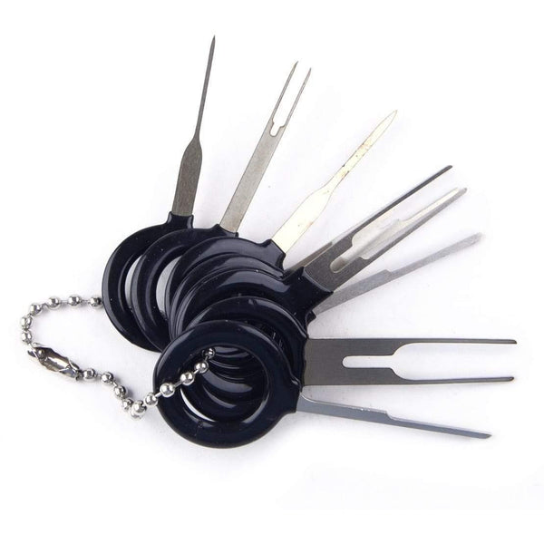 Planet Gates 26pcs/kit ATV Motorcycle Car Wire Terminal Removal Tool Cable Wiring Connector Pin Extractor Puller For Disassemble Automotive