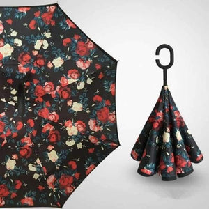 Planet Gates 27 Design Double Layer Inverted Umbrella Self Stand Umbrella Rain Reverse Car Umbrellas Drop Shipping