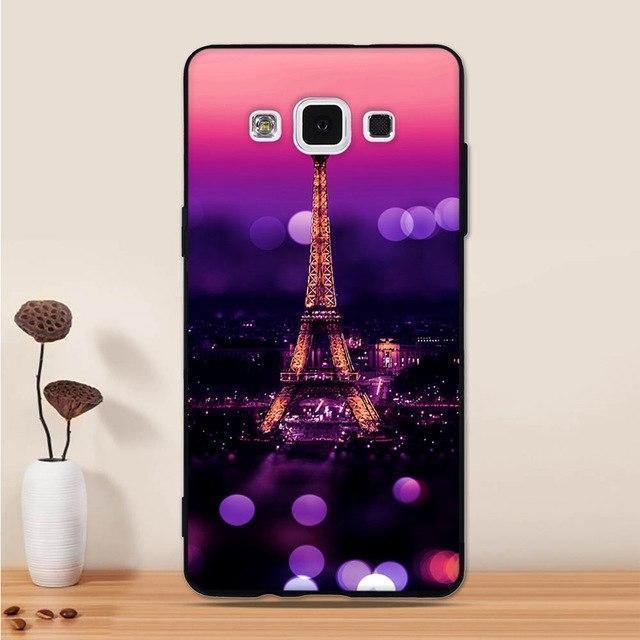 Planet Gates 1 For Samsung Galaxy A5 2015 Case Silicone Black 3D Cartoon Back Cover For Samsung Galaxy A5 2015 A500 Phone Case Funda Coque Capa