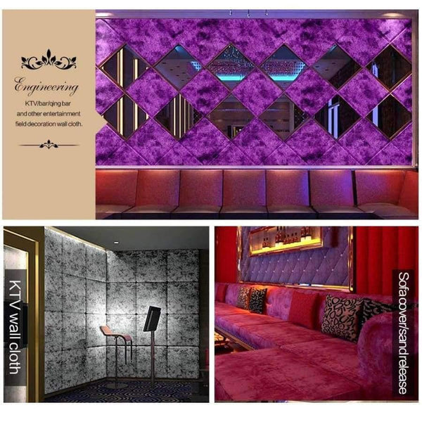 Planet Gates 2700-25 / 1 sq.m Quality beautiful  flock Velvet 3D wallpaper modern solid flocking wall paper home decoration for wallcovering
