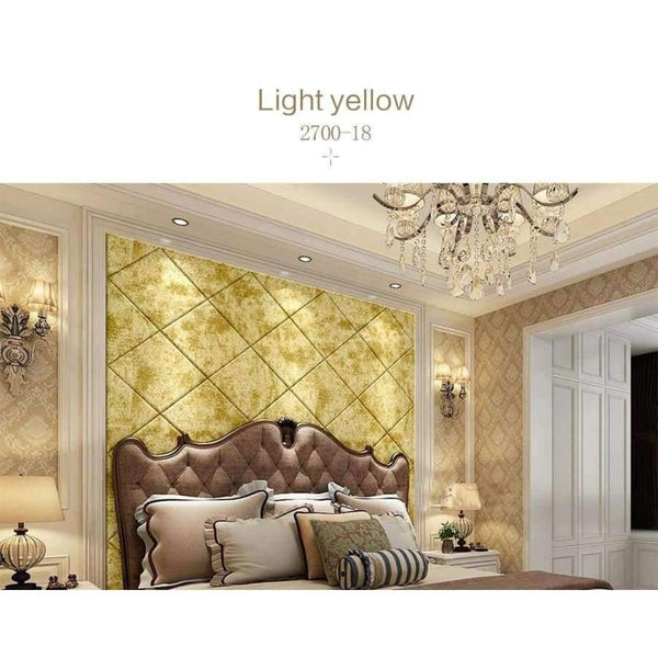 Planet Gates 2700-25 / 1 sq.m Quality beautiful  flock Velvet 3D wallpaper modern solid flocking wall paper home decoration for wallcovering