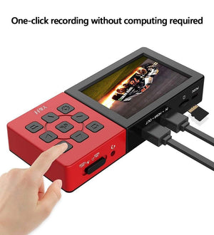 Planet Gates 273A HD Video Recorder Box Portable Game Capture Box with 3.5 Inch LCD Screen 1080P 60fps Game Capture Device