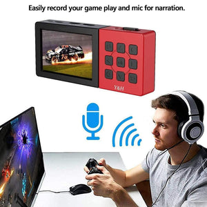 Planet Gates 273A HD Video Recorder Box Portable Game Capture Box with 3.5 Inch LCD Screen 1080P 60fps Game Capture Device