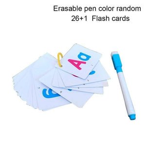 Planet Gates 27Pcs Alphabet Letter Tracing Card Educational Letters Read Write Learning Alphabet With One Pen Preschool Gift