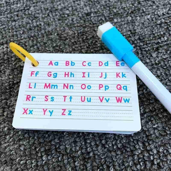 Planet Gates 27Pcs Alphabet Letter Tracing Card Educational Letters Read Write Learning Alphabet With One Pen Preschool Gift