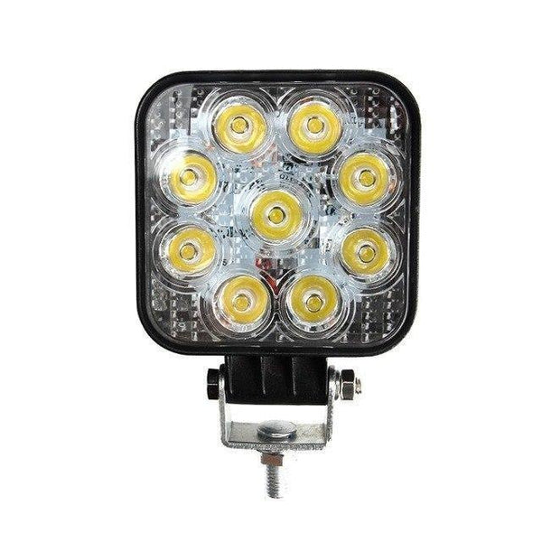 Planet Gates 27W 1 Car Work LED Light Bar 27W 51W 48W Car Light Spot Beam 12v 24v Led For Jeep ATV UAZ SUV 4WD 4x4 Truck Tractor Off-road Spotlight