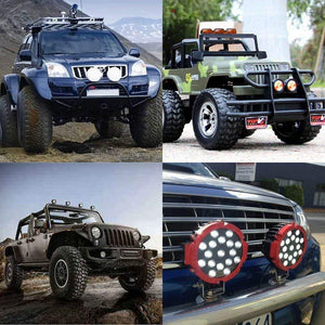 Planet Gates 27W Car Work LED Light Bar 27W 51W 48W Car Light Spot Beam 12v 24v Led For Jeep ATV UAZ SUV 4WD 4x4 Truck Tractor Off-road Spotlight