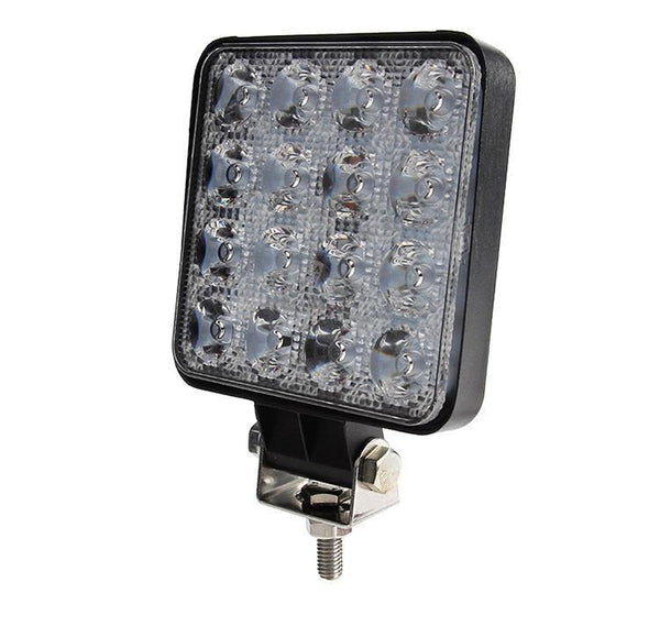 Planet Gates 27W Car Work LED Light Bar 27W 51W 48W Car Light Spot Beam 12v 24v Led For Jeep ATV UAZ SUV 4WD 4x4 Truck Tractor Off-road Spotlight