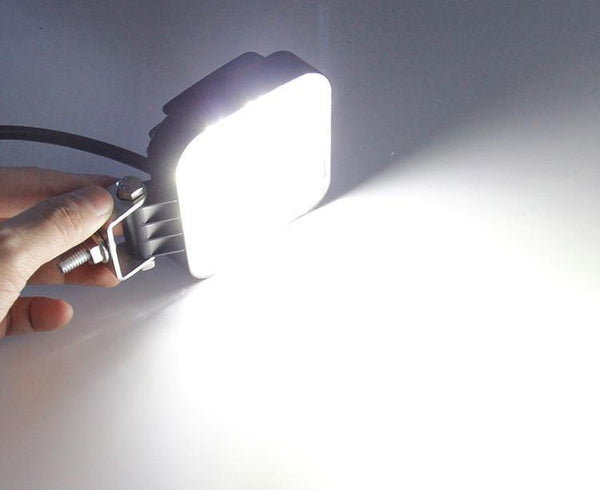 Planet Gates 27W Car Work LED Light Bar 27W 51W 48W Car Light Spot Beam 12v 24v Led For Jeep ATV UAZ SUV 4WD 4x4 Truck Tractor Off-road Spotlight