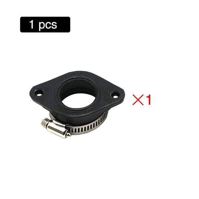 Planet Gates Motorcycle Carburetor Adapter Inlet Intake Pipe Rubber Mat Fit on PWK 28/30mm 32/34mm Carburetor  UTV ATV Pit Dirt Bike
