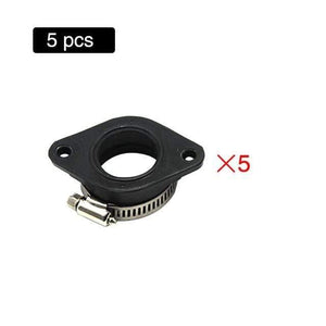 Planet Gates 28-30mm 5pcs Motorcycle Carburetor Adapter Inlet Intake Pipe Rubber Mat Fit on PWK 28/30mm 32/34mm Carburetor  UTV ATV Pit Dirt Bike