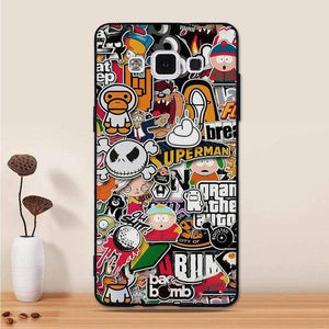 Planet Gates 28 For Samsung Galaxy A5 2015 Case Silicone Black 3D Cartoon Back Cover For Samsung Galaxy A5 2015 A500 Phone Case Funda Coque Capa