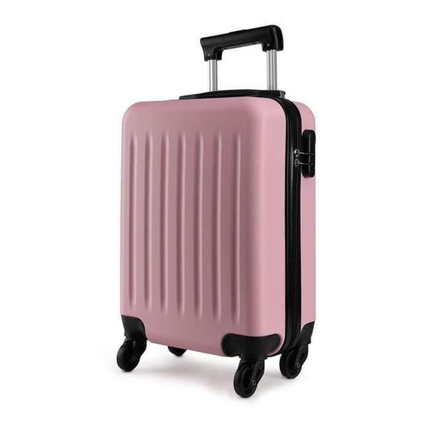 Planet Gates 28 INCH PINK / China Suitcase Rolling Hand Luggage 4 Wheels Spinner Trolley Case Carry on Travel Bag Hardside ABS 19 24 28 Inch Set Black K1872