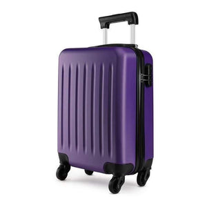 Planet Gates 28 INCH PURPLE / China Suitcase Rolling Hand Luggage 4 Wheels Spinner Trolley Case Carry on Travel Bag Hardside ABS 19 24 28 Inch Set Black K1872