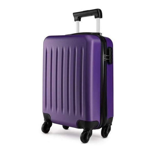 Planet Gates 28 INCH PURPLE / China Suitcase Rolling Hand Luggage 4 Wheels Spinner Trolley Case Carry on Travel Bag Hardside ABS 19 24 28 Inch Set Black K1872