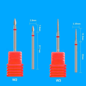 Planet Gates 28 Type Carbide Nail Drill Bits For Electric Drill Manicure Machine Accessory Tungsten Nails Milling Cutter Nail Files Art Tools