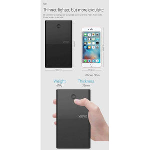 Planet Gates 28000mAh Power Bank 18650 with QC 3.0 2.4A Dual USB Dual Way Quick Charger for iPhone X iPhone 8 8 Plus Xiaomi Samsung S7