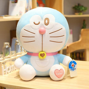 Planet Gates 28cm / 4 25/35/50cm Stand By Me Doraemon Plush Toys Cute Cat doll Soft Stuffed Animals Pillow Baby Toy For Kids Gifts Doraemon