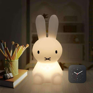 Planet Gates 28cm Miffy Rabbit LED Night Light for Children Baby Bedroom LED Night Lamp Cartoon Decorative Light Children Sleeping Lamp