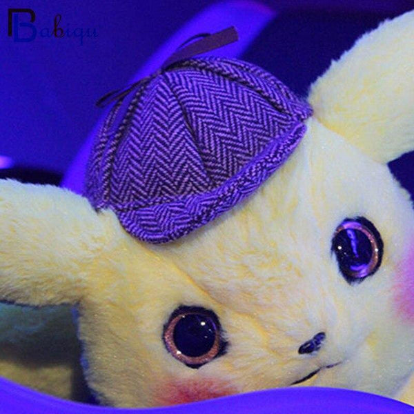 28cm Pikachu Plush Toy Stuffed Toy Detective Pikachu Japan Movie Anime Toys For Children Doll For Kid Baby Birthday Gifts Anime