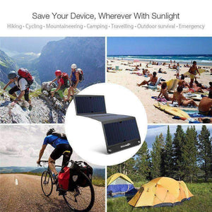 Planet Gates 28W Solar Power Bank Solar Panel Portable Charger External Battery Universal Powerbank For iPhone For Xiaomi Phones