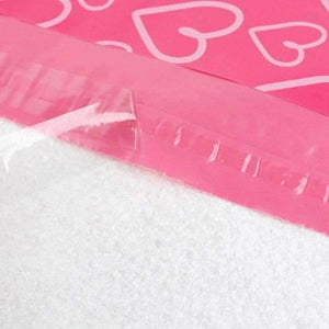Planet Gates 28x42cm 100pcs Factory Supply New Poly Mailer Pink Heart-shaped Color Poly Mailing Envelope Poly Post Bags Pink Color Mailing Bags