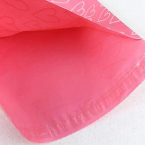 Planet Gates 28x42cm 100pcs Factory Supply New Poly Mailer Pink Heart-shaped Color Poly Mailing Envelope Poly Post Bags Pink Color Mailing Bags