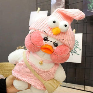 Planet Gates 29 Kawaii Cartoon LaLafanfan 30cm Cafe Duck Plush Toy Stuffed Soft Kawaii Duck Doll Animal Pillow Birthday Gift for Kids Children