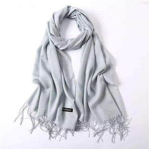 Planet Gates 29 Summer scarves for women scarves and wraps fashion solid female hijab stole pashmina winter cashmere scarves foulard