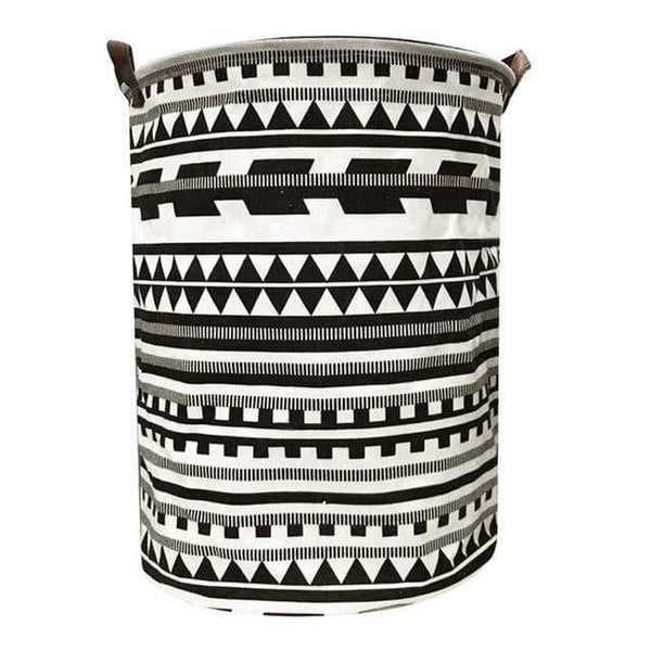 Foldable Closure Laundry Basket Large Capacity Bag Bins Kids Toy Buckets Clothes Organizer Storage Hamper Cotton Linen