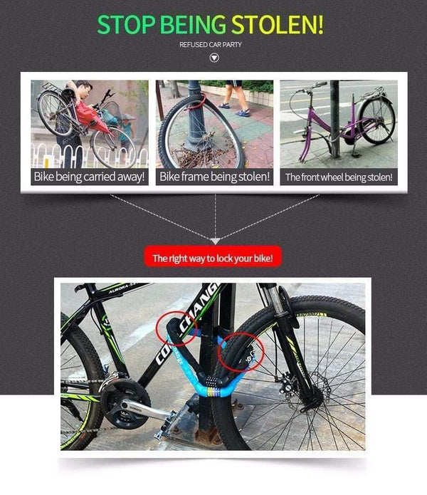 Planet Gates 2901303 Bicycle Cycling Password Lock 5 Number Safety Anti-theft Mountain Bike Coded Combination Steel Chain Cable Lock bike