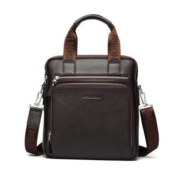 Planet Gates 2C / China / (20cm<Max Length<30cm) Genuine Leather Men's Bag Business  Shoulder Crossbody Bag Christmas Gift designer handbags high quality N2333-1&2