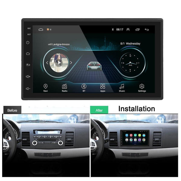 Planet Gates 2din Car Radio Android multimedia player Autoradio 2 Din 7'' Touch screen GPS Bluetooth FM WIFI auto audio player stereo