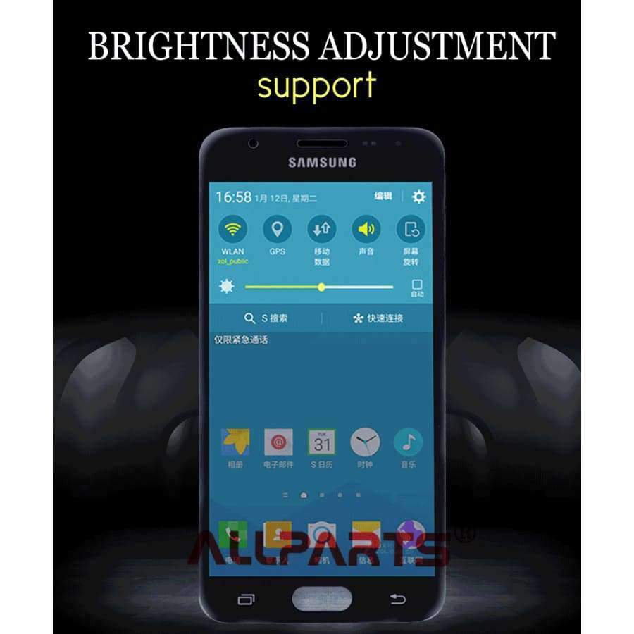 Planet Gates 2GB RAM 5.0'' Original Display for SAMSUNG J5 Prime LCD Touch Screen with Frame for SAMSUNG Galaxy J5 Prime G570F G570 SM-G570F