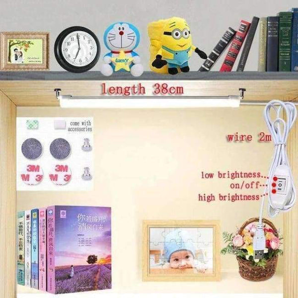 Planet Gates 2kind-natural white Bed Reading book Light LED Desk lamp 5W 5V  Desk lamp USB led Table Lamp  with Clip  Table Touch 3 Modes 24 LED Table lamp