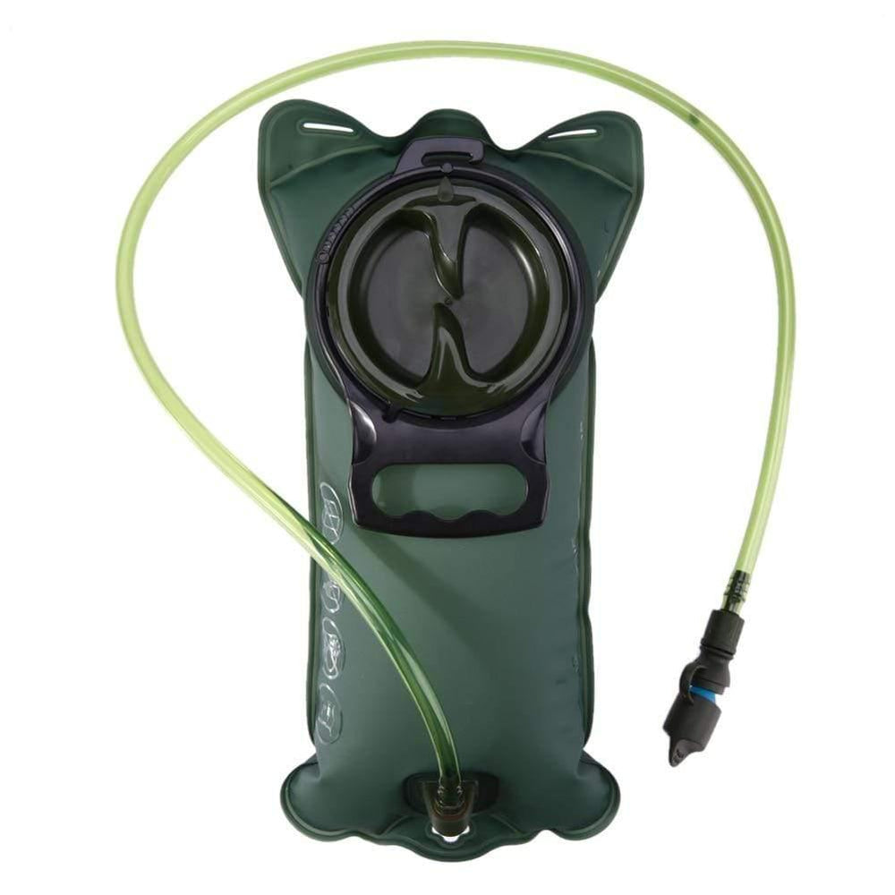 Planet Gates 2L TPU Bicycle Mouth Sports Water Bag Bladder Hydration Camping Hiking Climbing Military Green camelback