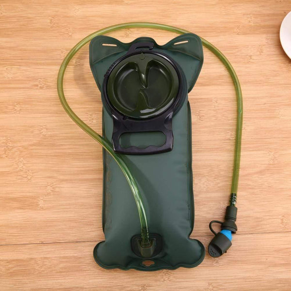 Planet Gates 2L TPU Bicycle Mouth Sports Water Bag Bladder Hydration Camping Hiking Climbing Military Green camelback