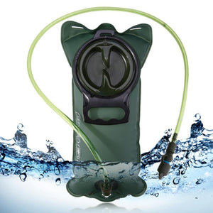 Planet Gates 2L TPU Bicycle Mouth Sports Water Bag Bladder Hydration Camping Hiking Climbing Military Green camelback
