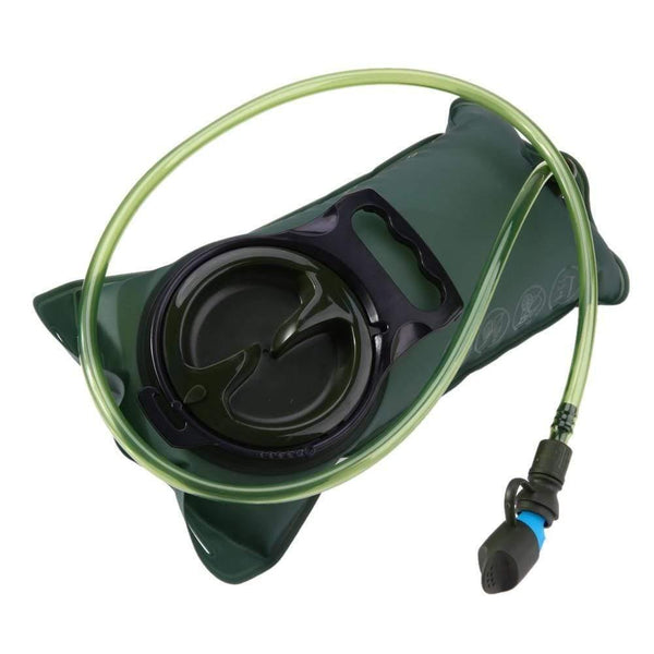 Planet Gates 2L TPU Bicycle Mouth Sports Water Bag Bladder Hydration Camping Hiking Climbing Military Green camelback