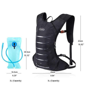 Planet Gates 2L water bag 3L Camping Hydration Backpack 2L Water Bag Outdoor Sports Running Marathon Cycling Backpack Hiking Hydration Bladder