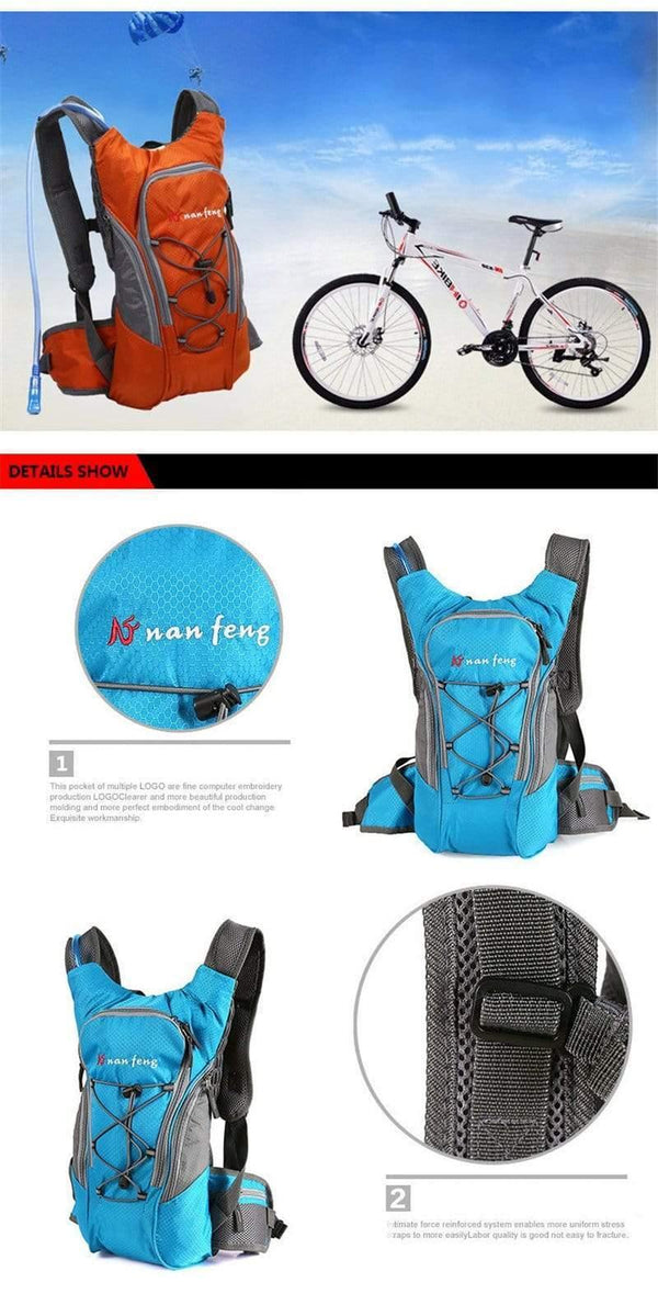 Planet Gates 2L Water Bag 5L Sport Hydration Backpack for 2L Water Bag Outdoor Travelling Hiking Running Rucksack Mountain Road Bicycle Water Bag