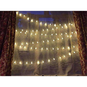 Planet Gates 2M/4M/10M 80Led Cherry Balls Fairy String Decorative Lights Battery Operated Wedding Christmas Outdoor Patio Garland Decoration