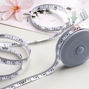 Planet Gates 2m/79inch Soft Tape Measure Double Scale Body Sewing Flexible Ruler for Weight Loss Medical Body Measurement Sewing Tailor Craft