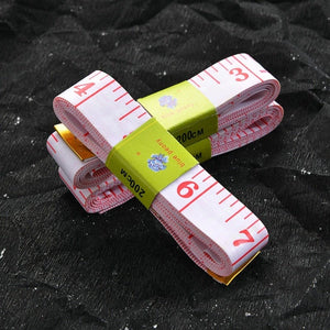 Planet Gates 2m/79inch Soft Tape Measure Double Scale Body Sewing Flexible Ruler for Weight Loss Medical Body Measurement Sewing Tailor Craft