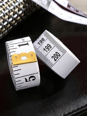 Planet Gates 2m/79inch Soft Tape Measure Double Scale Body Sewing Flexible Ruler for Weight Loss Medical Body Measurement Sewing Tailor Craft